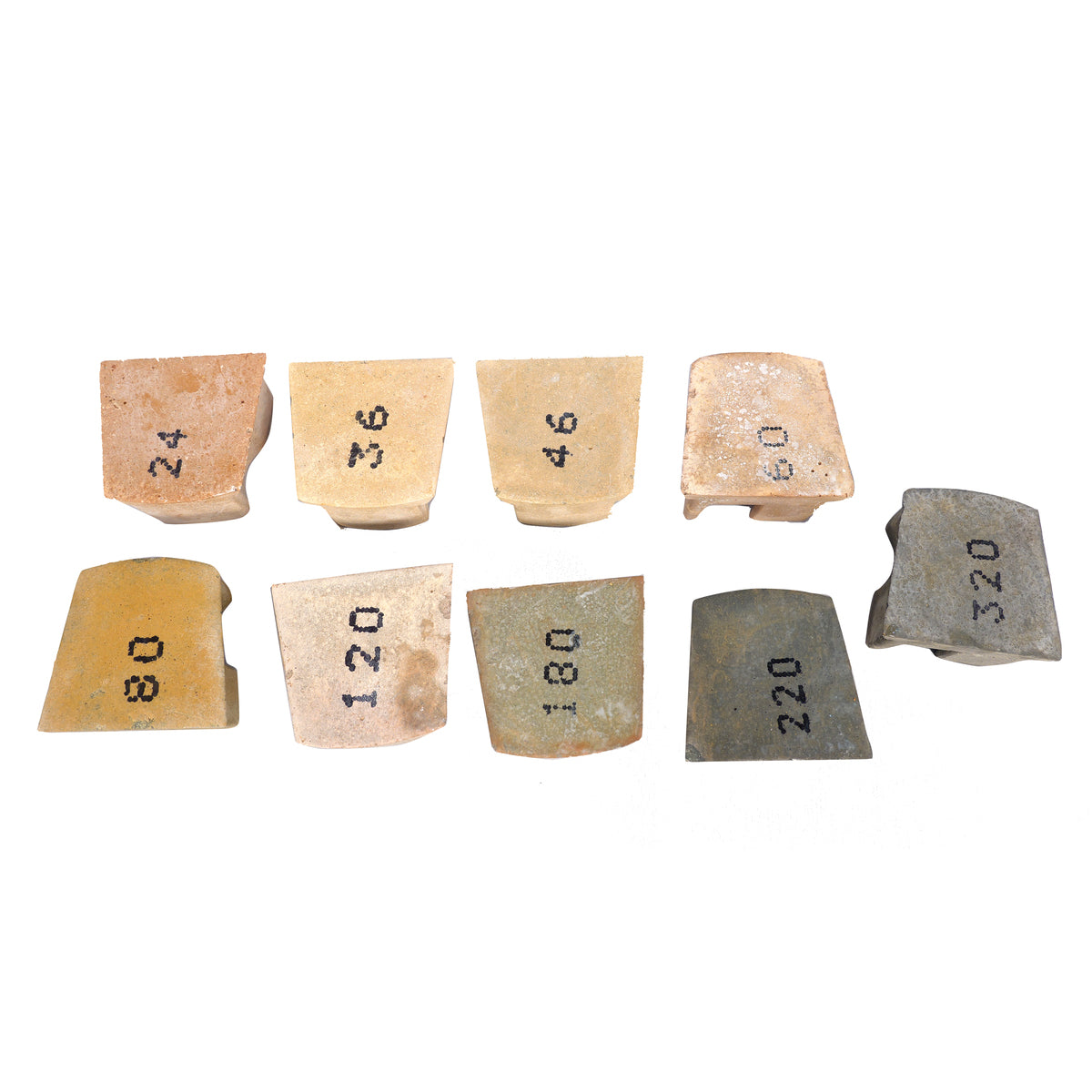 ABRASIVES FOR MARBLE-FOR GRINDING