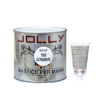 Tixo Ultra White Marble Glue 1Kg – Extra White Stone Adhesive
