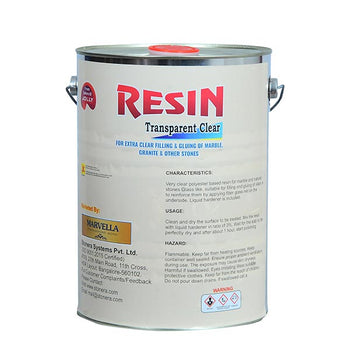 TRANSPARENT RESIN - 5 Kg